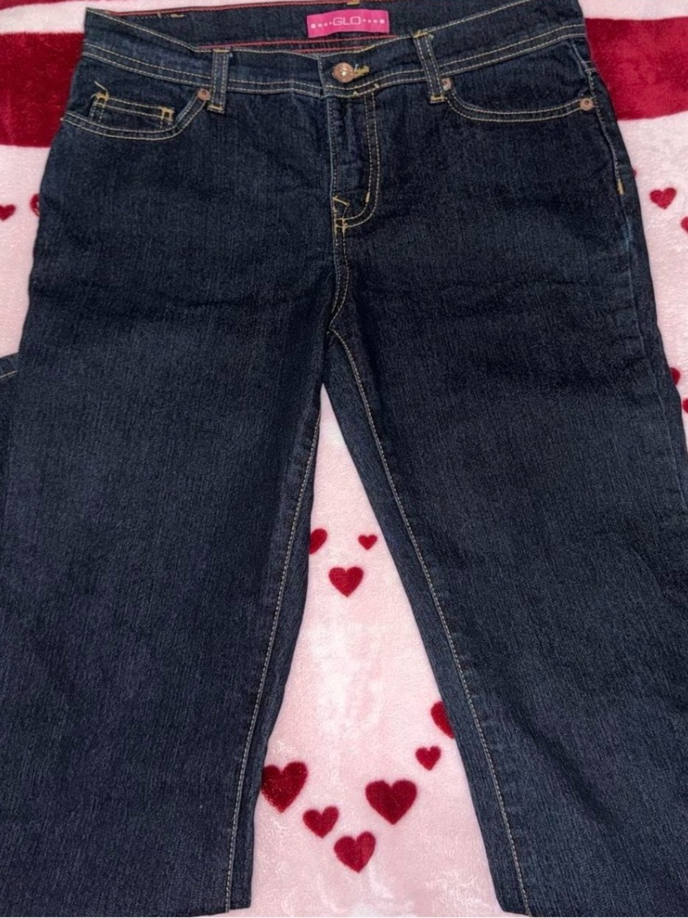 GLO jeans Dark Indigo Straight Leg Women's Jeans